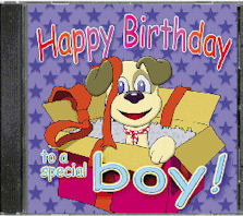 Namesakes Happy Birthday CD for that 'Special Boy'