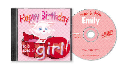 Namesakes Happy Birthday CD for Girls 