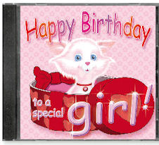 Namesakes Happy Birthday CD for that 'Special Girl'