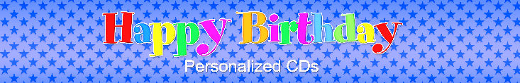 Happy Birthday CDs